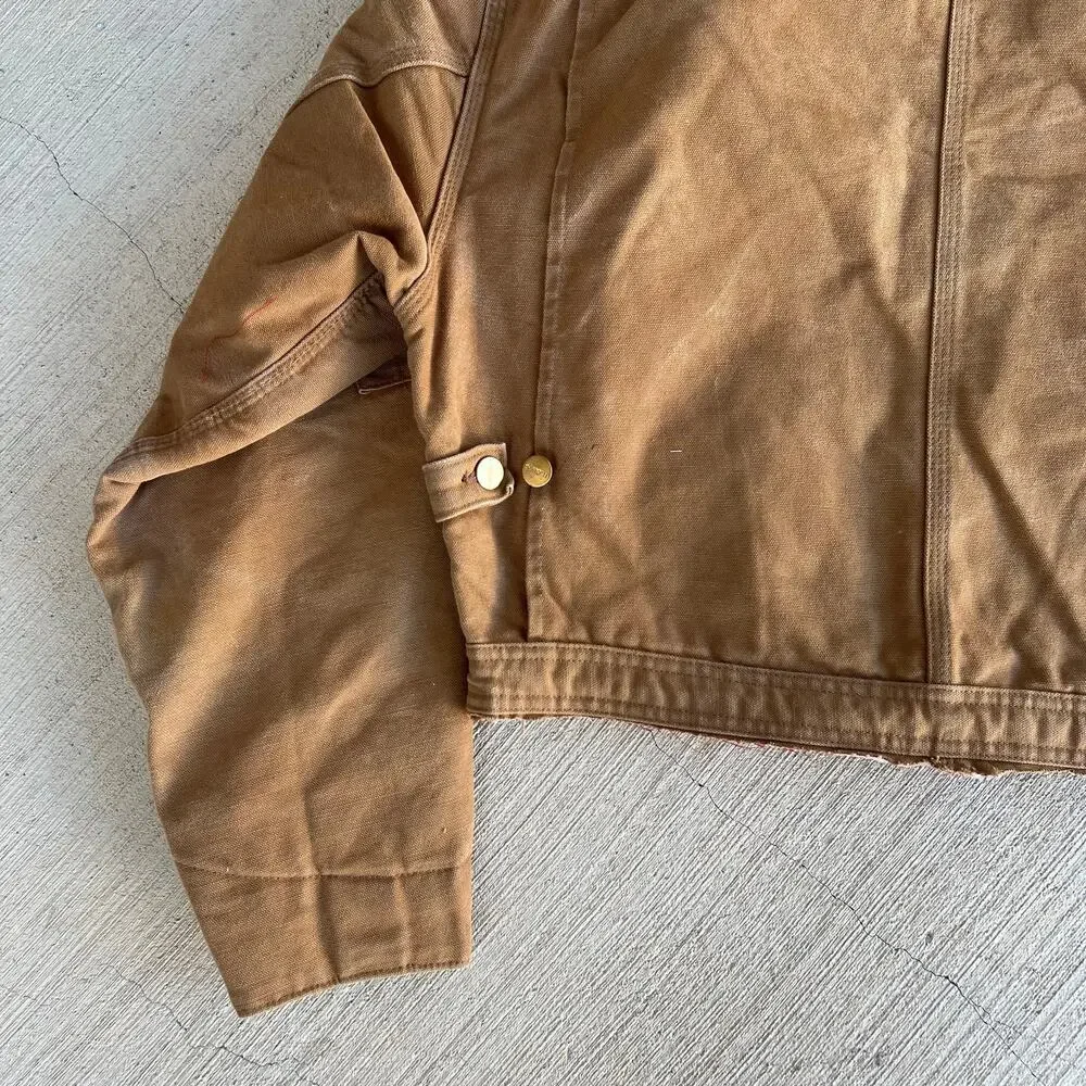 Carhartt brown cropped
